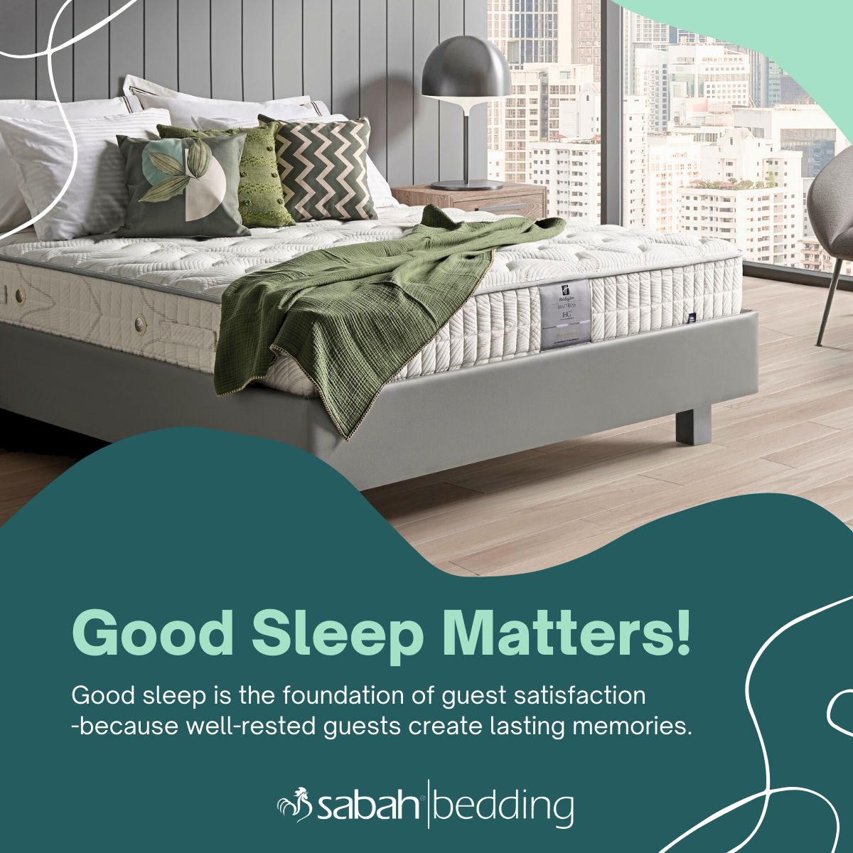Because Guest Experience Starts in Bed