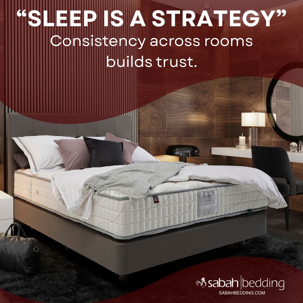 Consistency across rooms builds trust