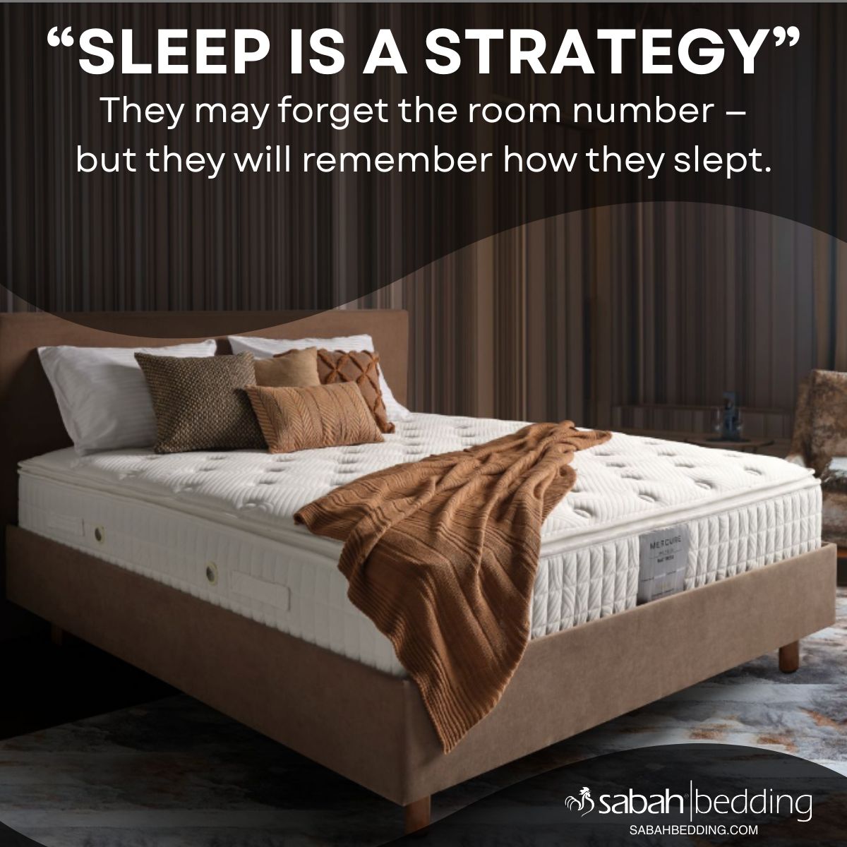 They may forget the room number - but they will remember how they slept